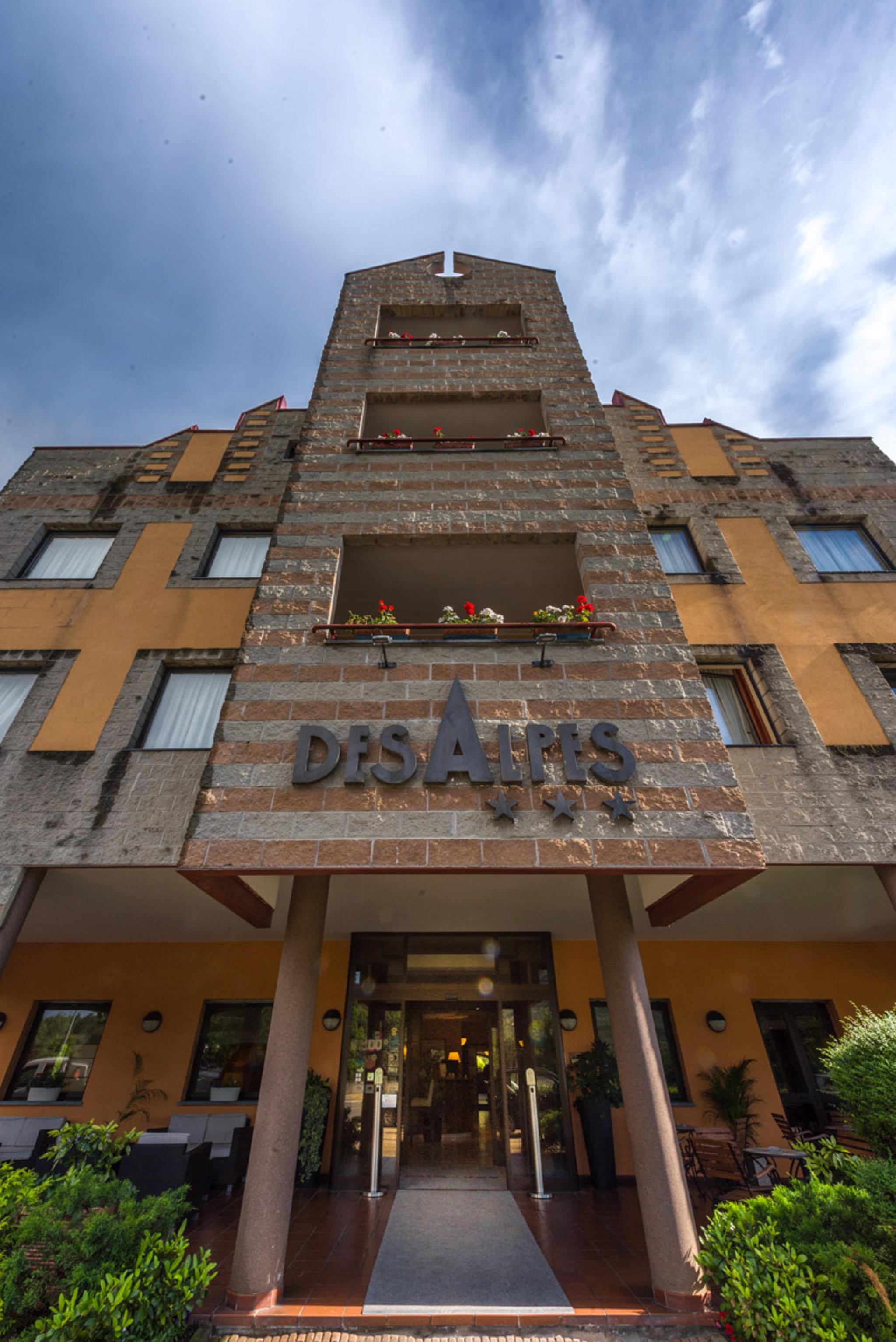 Hotel Des Alpes Rosta Eksteriør bilde